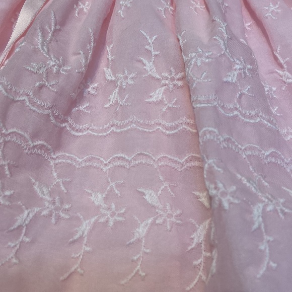 Beautiful Vintage Baby Girl Haddad Brothers Pink Dress - Picture 2 of 12